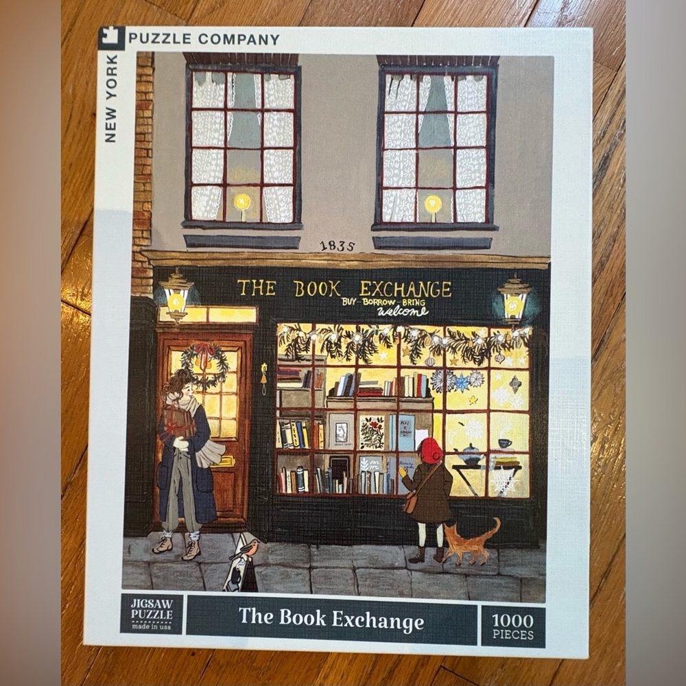 The Book Exchange 1000-Piece Puzzle - New York Puzzle Company